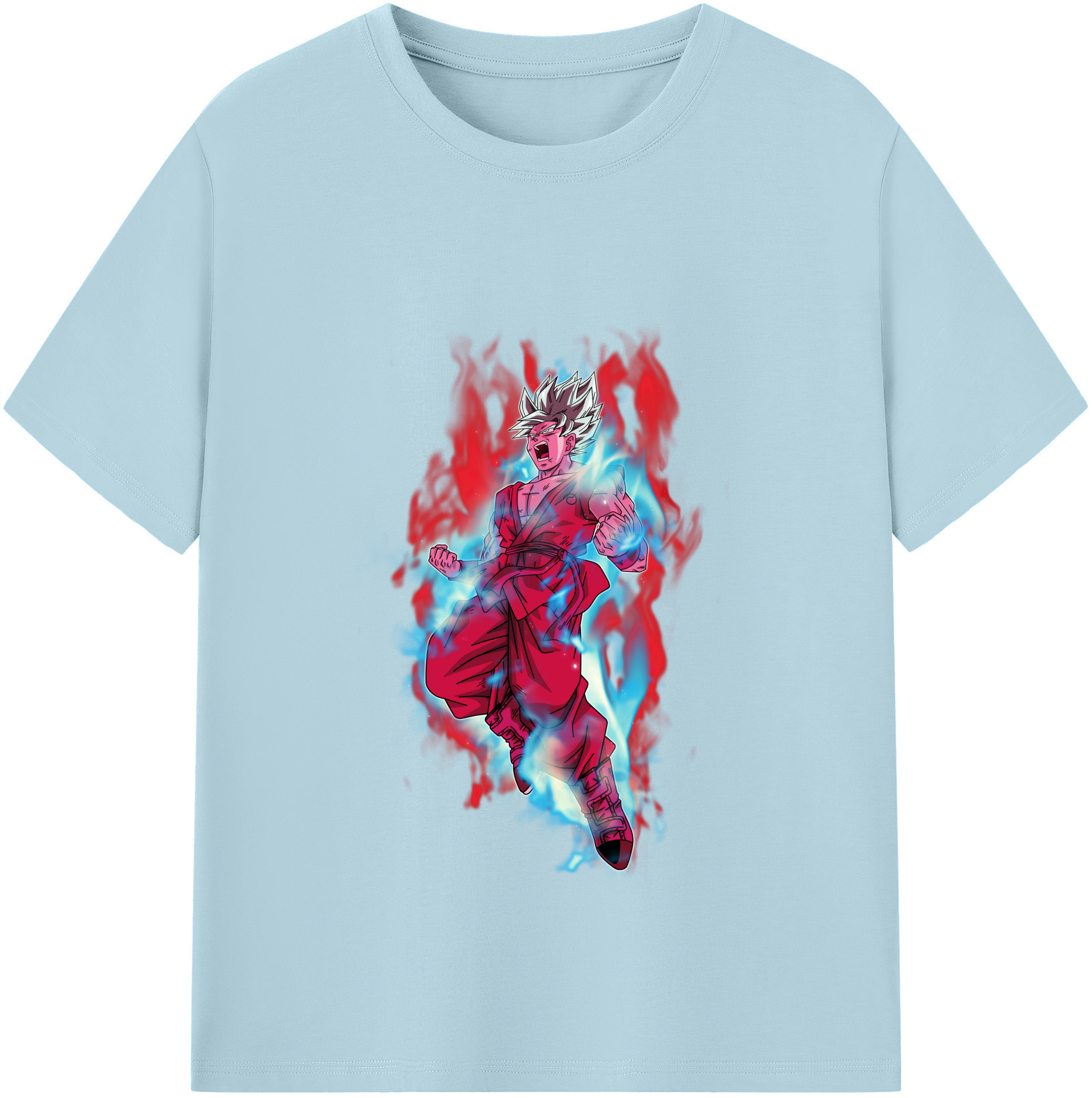 （画像用） ドラゴンボール 孫悟空（そん ごくう）Son Goku カカロット DRAGON BALL Kakarotto 綿100％半袖Tシャツ（フロントプリント）